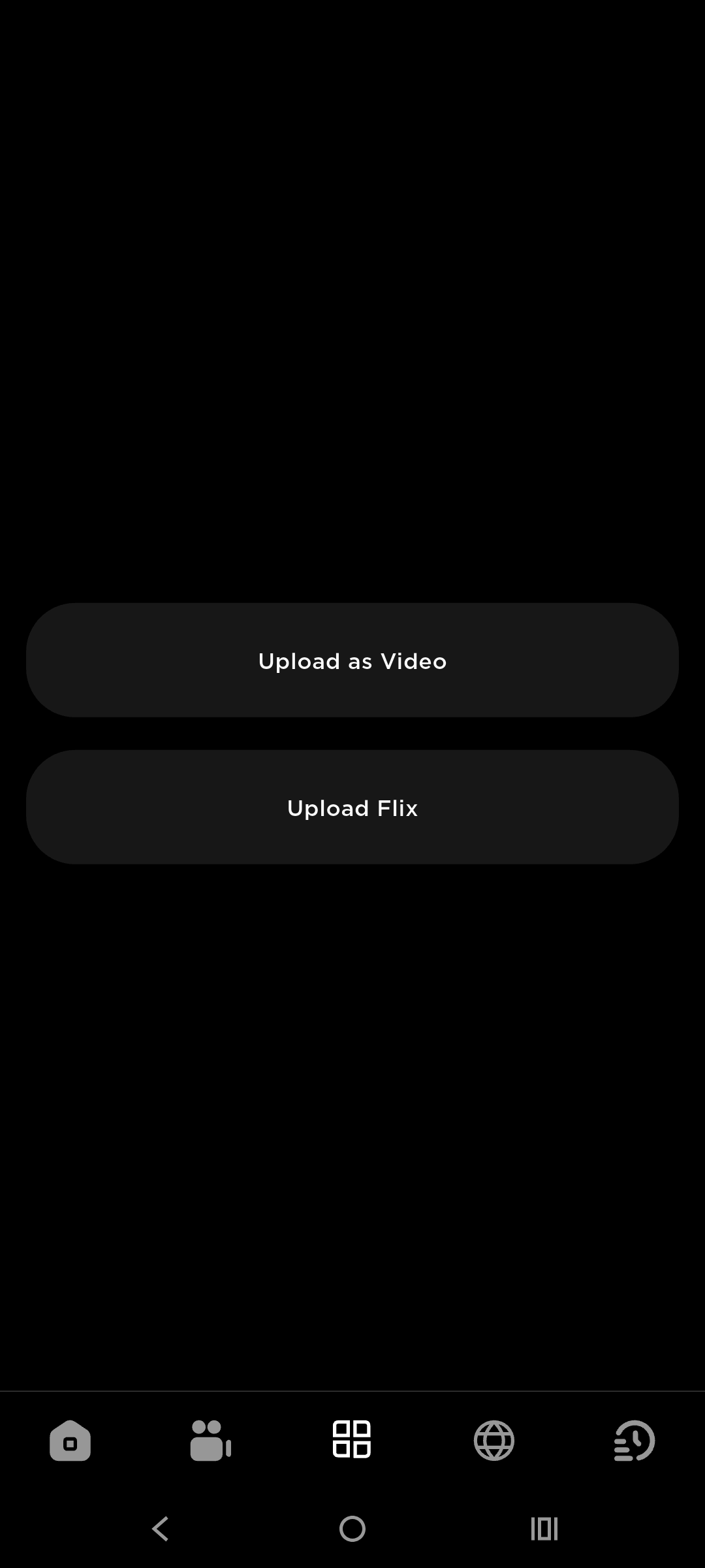 Zoteflix Upload Options